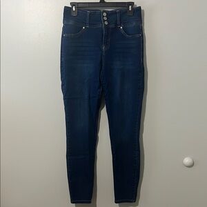 Wallflower Sassy High Rise Blue Jeans